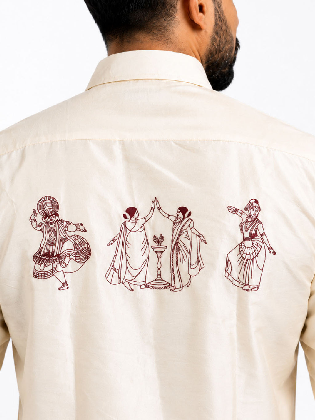 Nritya Onam Embroidered Shirt