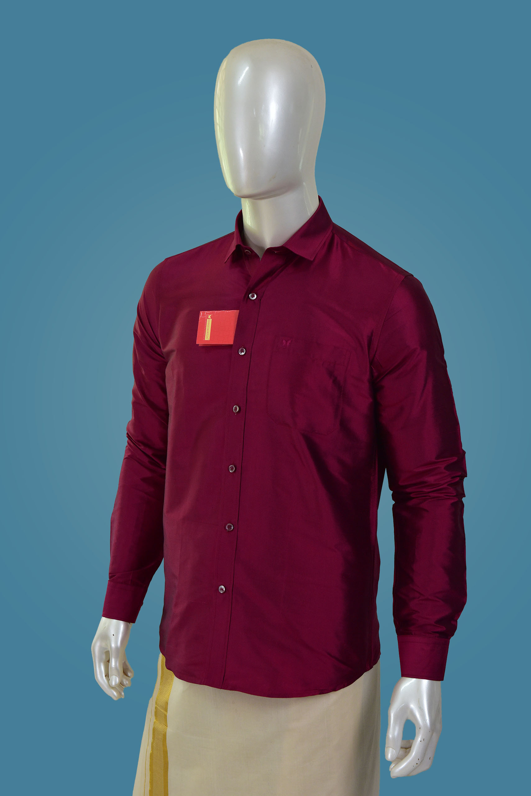 Pure Silk Slim Shirts