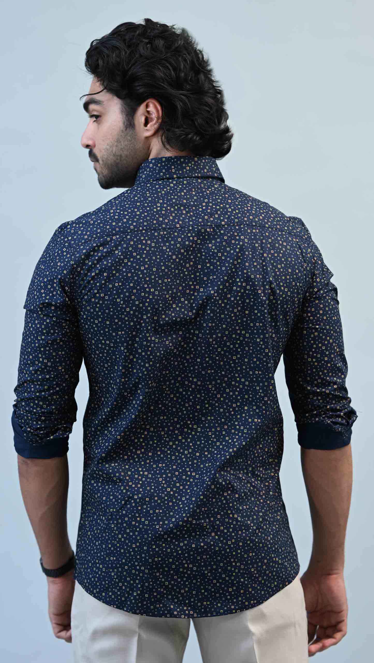 Art Silk Jacquard Slim Fit Kurta