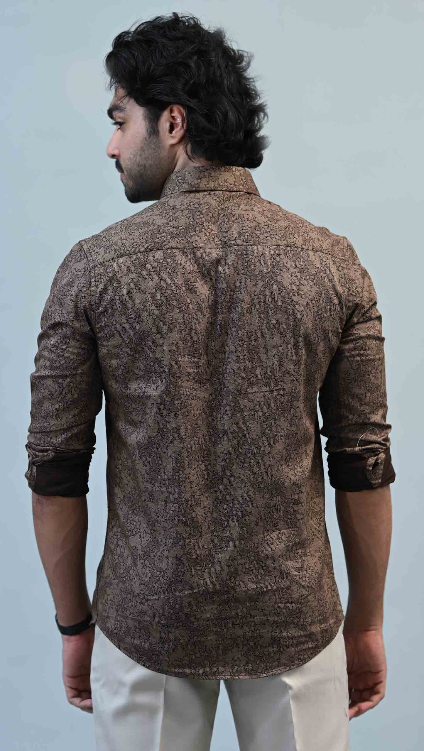 Art Silk Jacquard Slim Fit Kurta