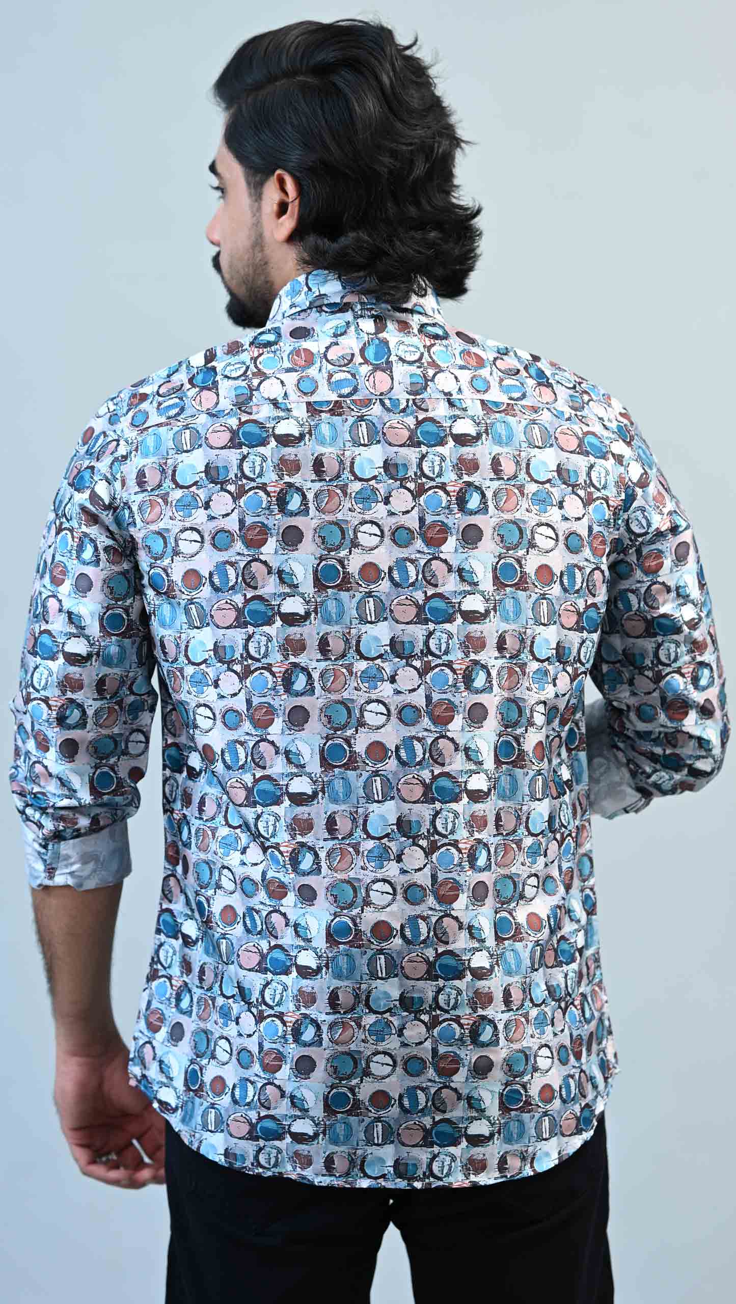 Art Silk Jacquard Slim Fit Kurta