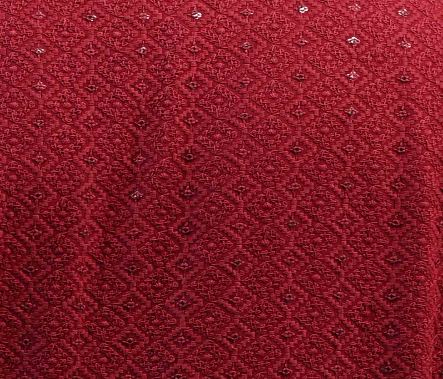 Art Silk Bamboo Stripes Slim Fit Kurta